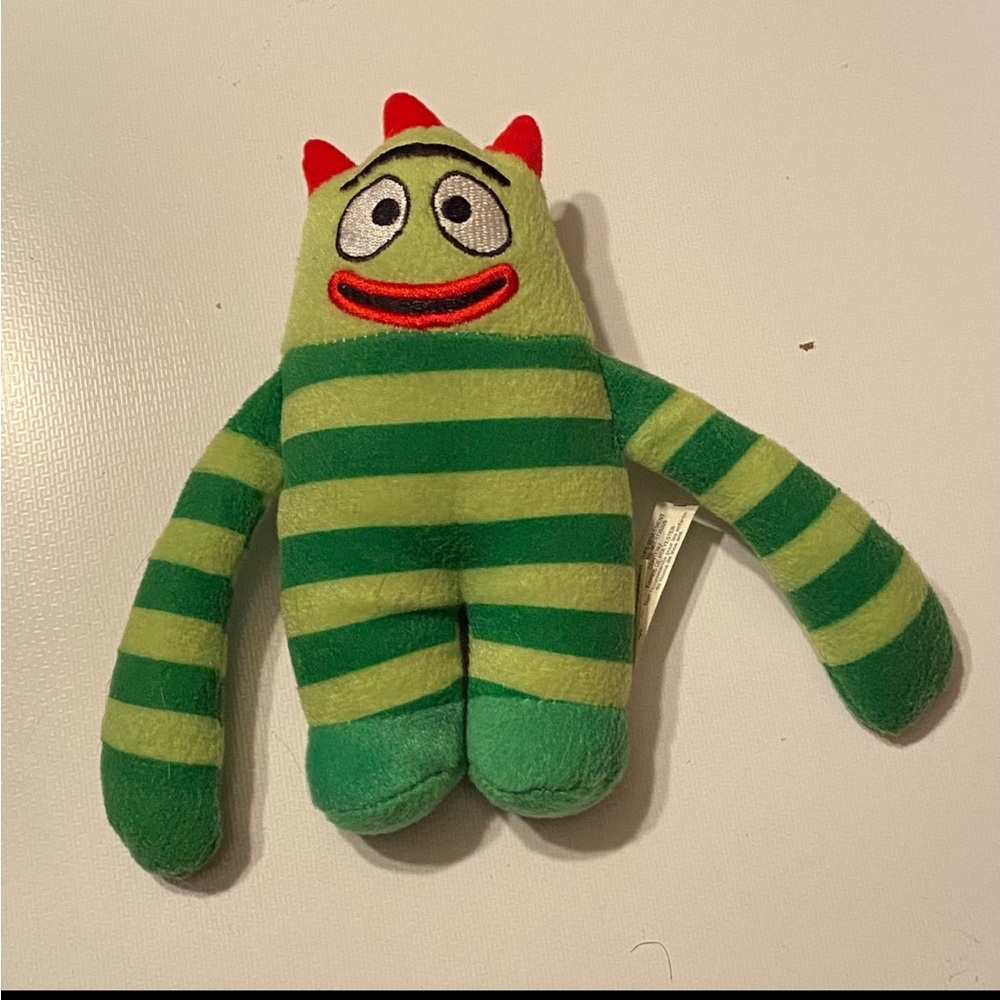 Yo Gabba Gabba! Plush Brobee 7" Soft Stuffed Toy 2010 Nickelodeon Nick Jr.